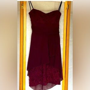 Dress short burgundy Size 7/8
